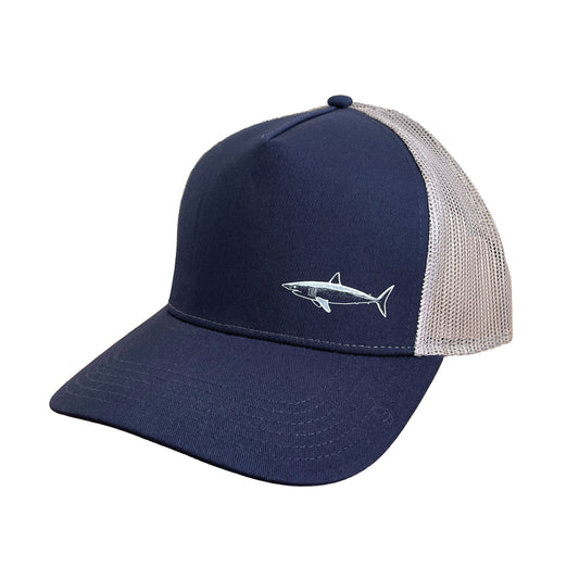 Jockey Malla · Tiburón Mako · Azul
