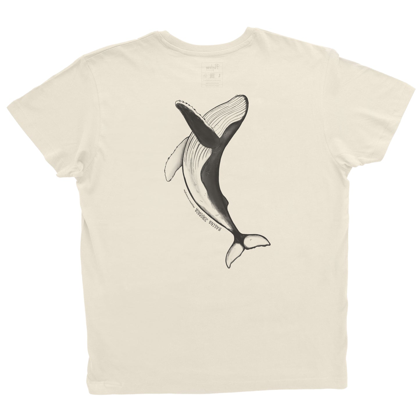 Polera Ballena Jorobada · Crema