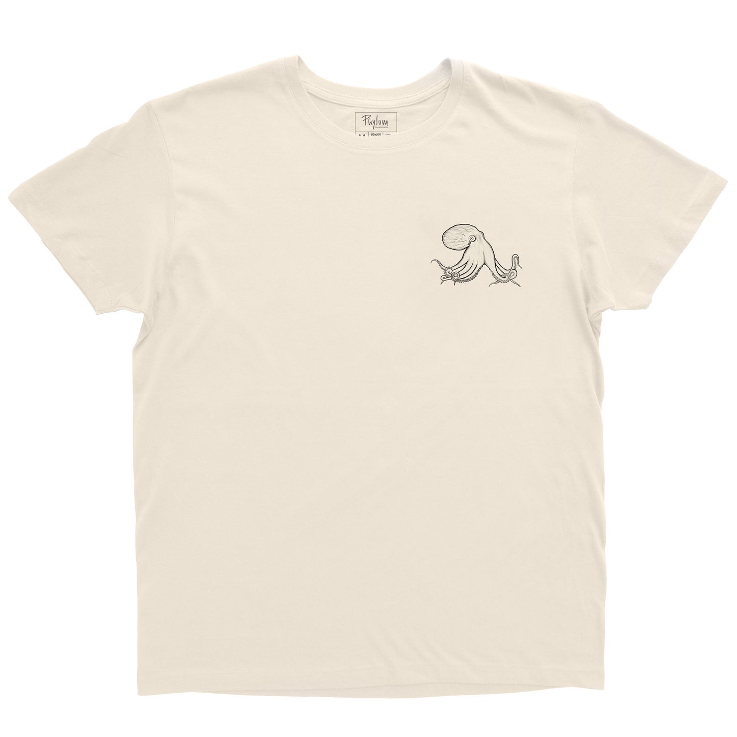 Polera Pulpo del Sur · Crema