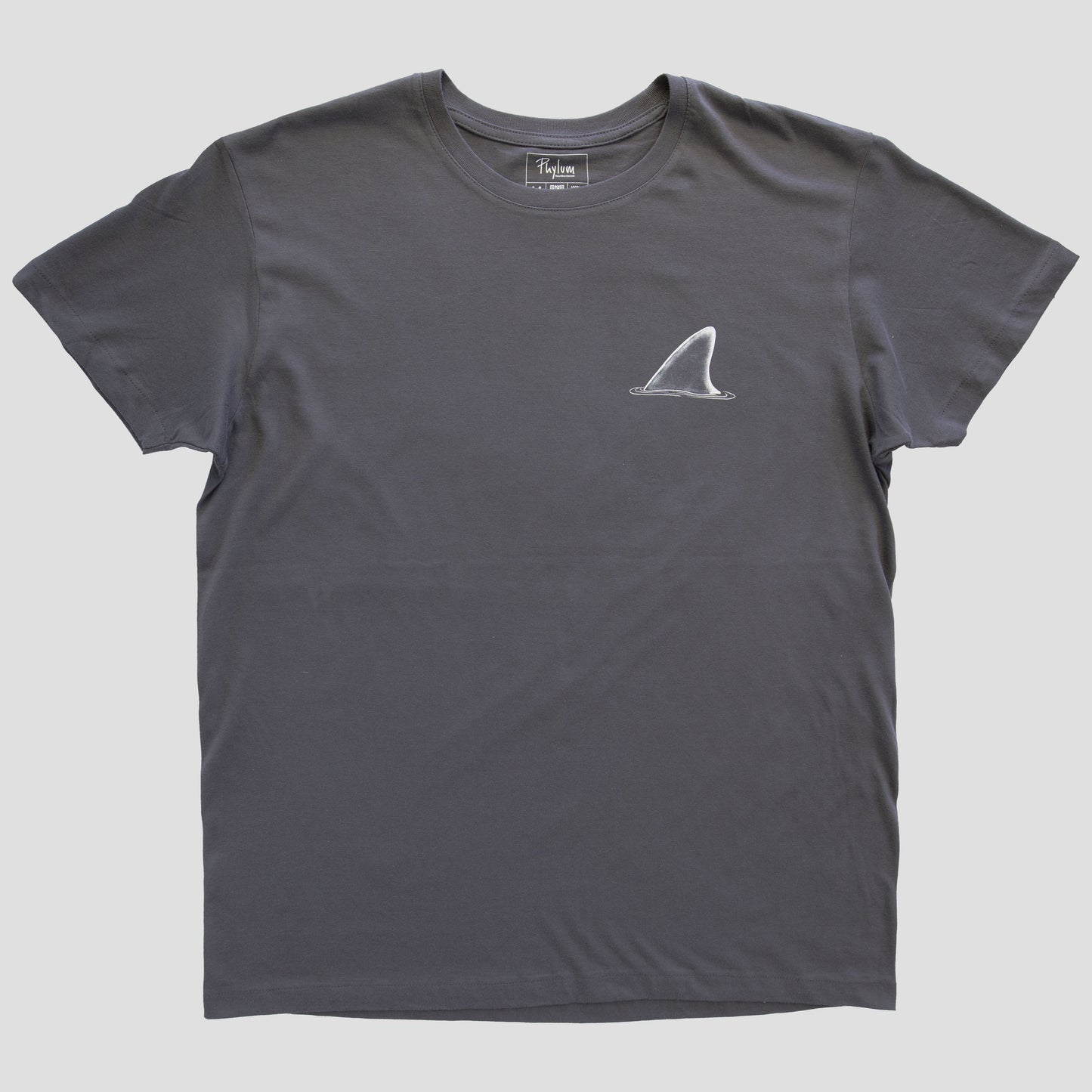 Polera Tiburón Mako · Gris Asfalto