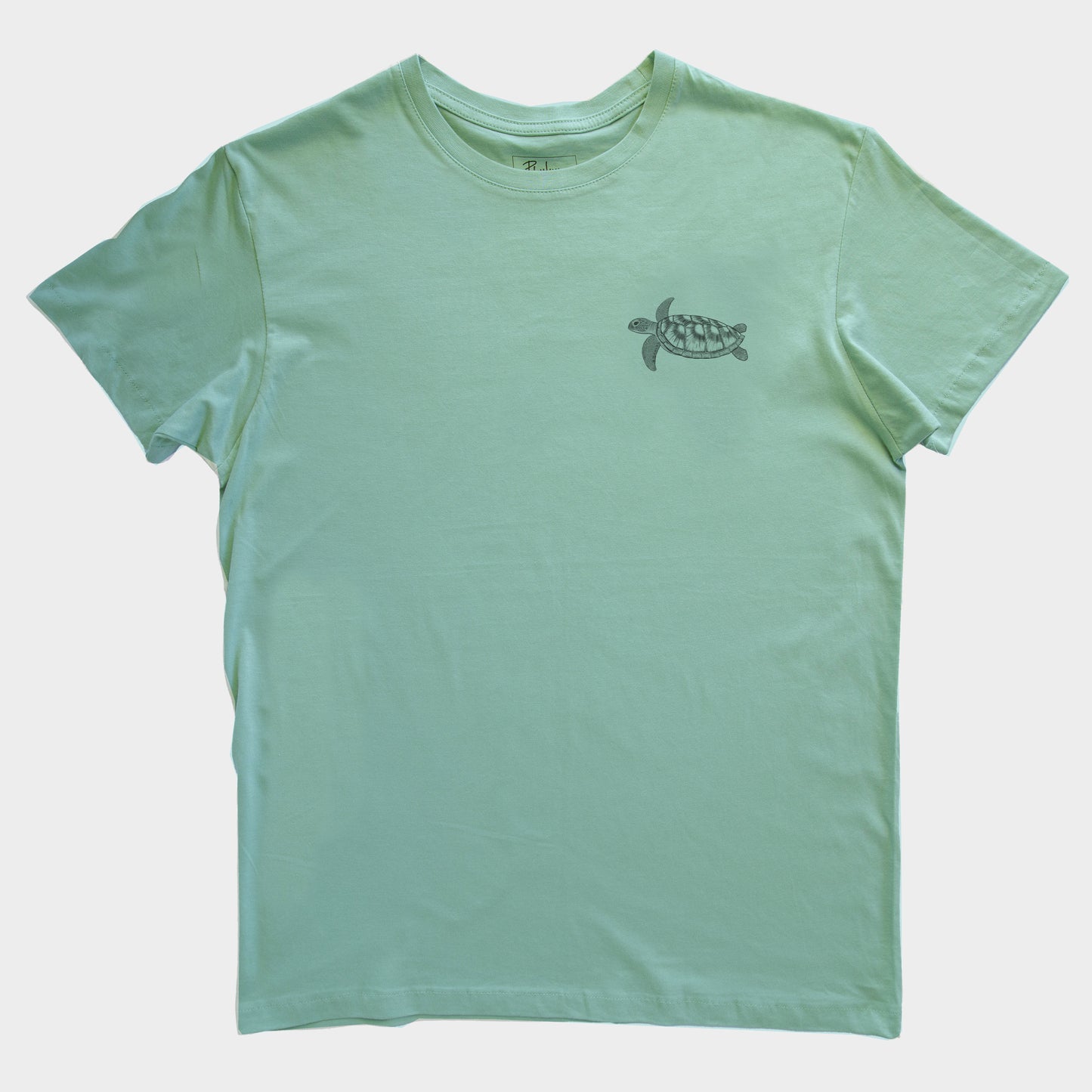 Polera Tortuga Verde · Verde Menta