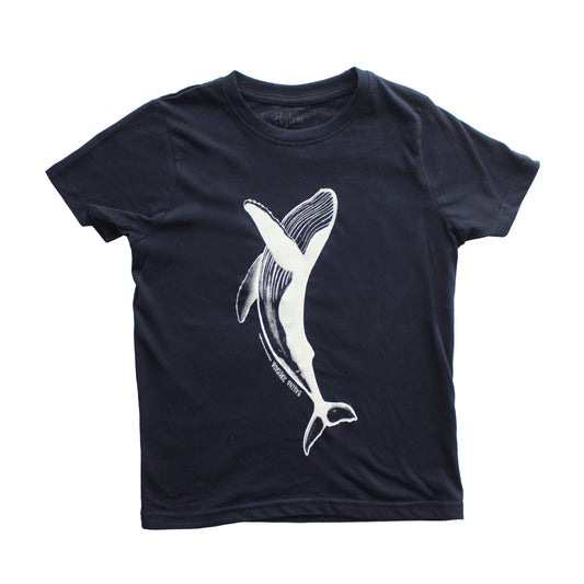 Polera Ballena Jorobada · Niñ@s · Azul