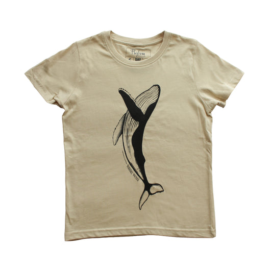 Polera Ballena Jorobada · Niñ@s · Beige