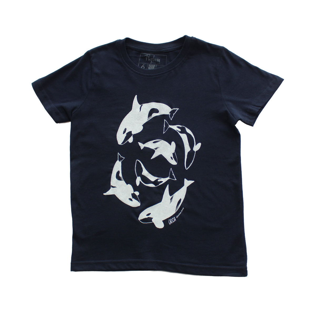 Polera Orca · Niñ@s · Azul