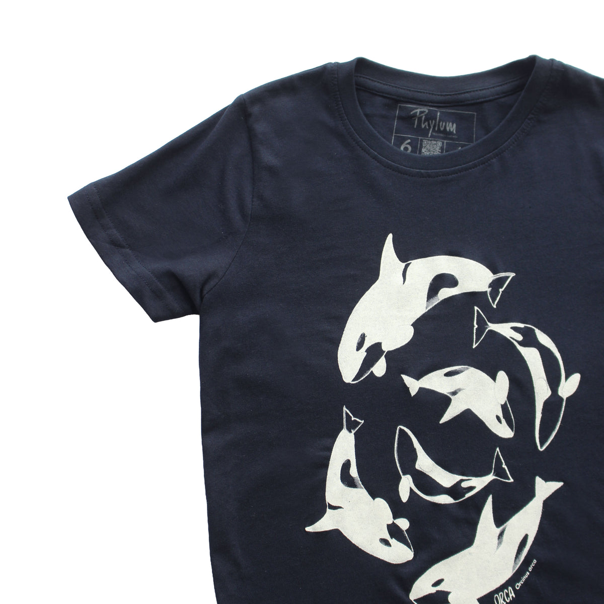 Polera Orca · Niñ@s · Azul
