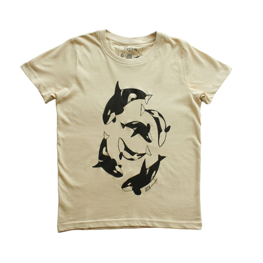 Polera Orca · Niñ@s · Beige