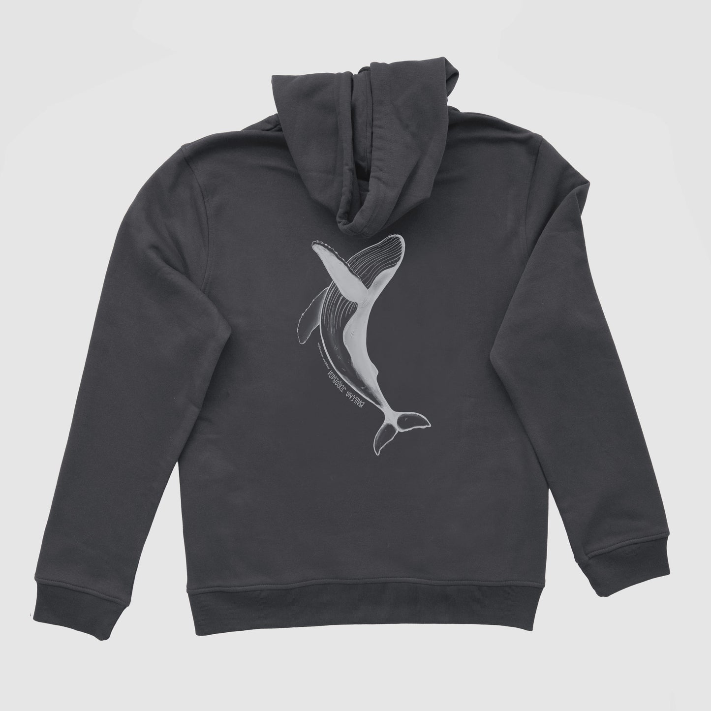 Polerón Gorro Ballena Jorobada · Gris Asfalto